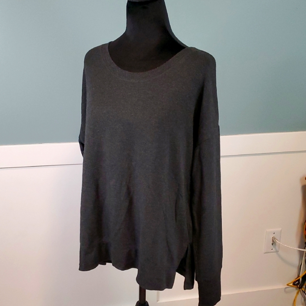 Active Life Sweatshirt Charcoal Gray M